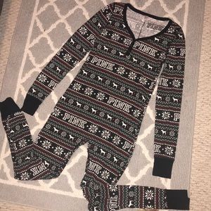 VICTORIA SECRET ONESIE.